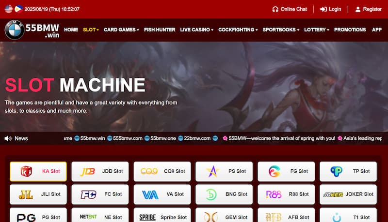 What Is the Daily First Deposit Bonus at 55BMW Casino?