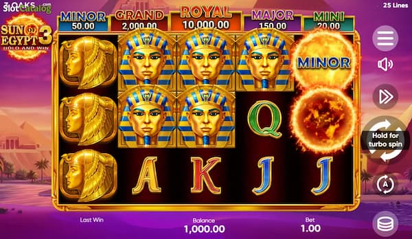 Master Sun of Egypt 3 by Booongo