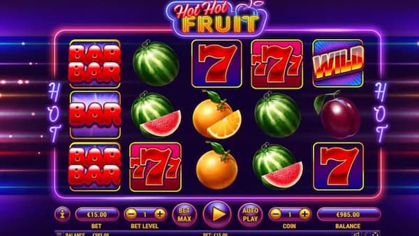 Checklist for Winning on Hot Hot Fruit by Habanero at 55BMW