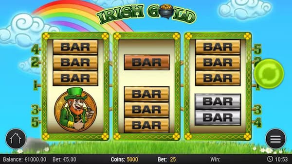 Tips for Playing Irish Gold by Play’n GO on 55BMW