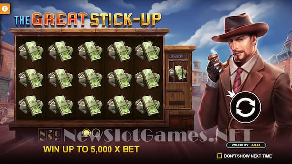 How to Play The Great Stick Up by Pragmatic Play on 55BMW
