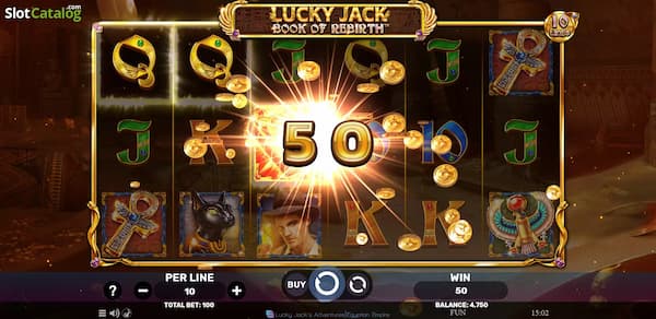 Review of Lucky Jack Book Of Rebirth by Spinomenal at 55BMW