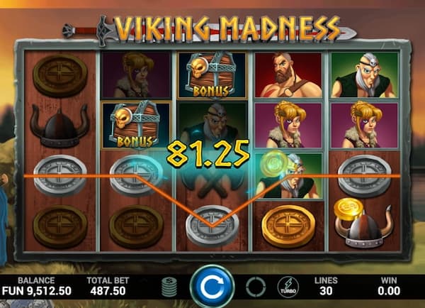 Viking Madness by Caleta Gaming Review for 55BMW Online Casino