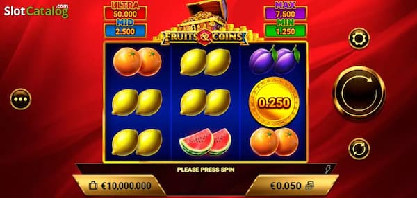 Fruits And Coins by Amigo Gaming: Honest Review for 55BMW Players
