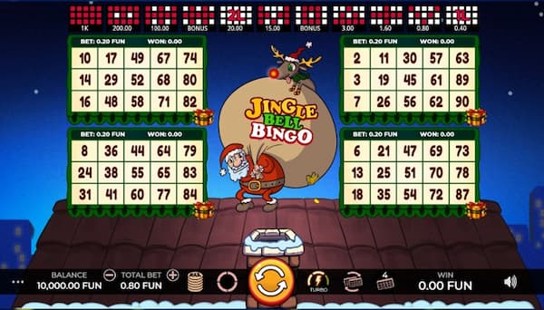 How to Play Jingle Bell Bingo by Caleta Gaming on 55BMW Easily