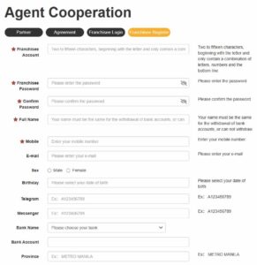 55bmw affiliate sign up form